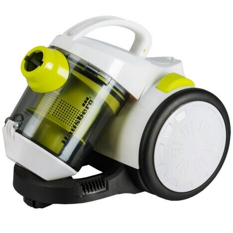 Pachet Aspirator fara sac Hausberg HB-2090VR Cyclone Vacuum Cleaner, 1.5L,700W, 85dB, Alb/Verde, Gal